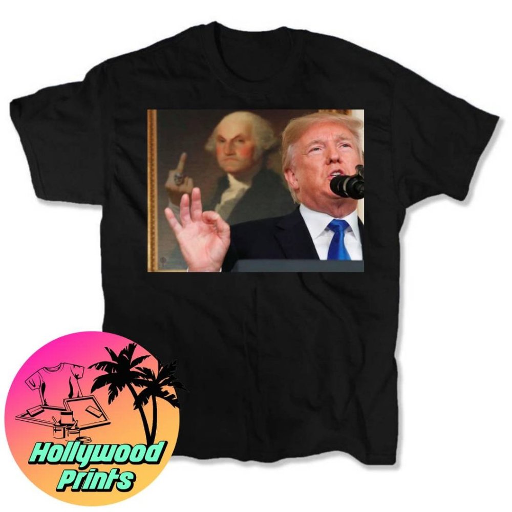 Fuck Trump Unisex T-Shirt, Anti Trump Shirt, Never Trump Shirt, Funny Trump Tee